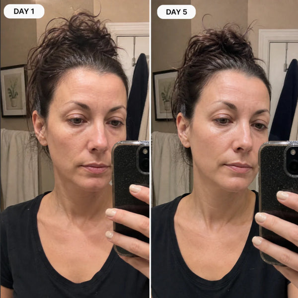 "My face looks rested, even when I'm not."